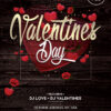 Valentine's Day PSD Flyer Template
