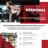 Personal Trainer - Fitness Flyer Template