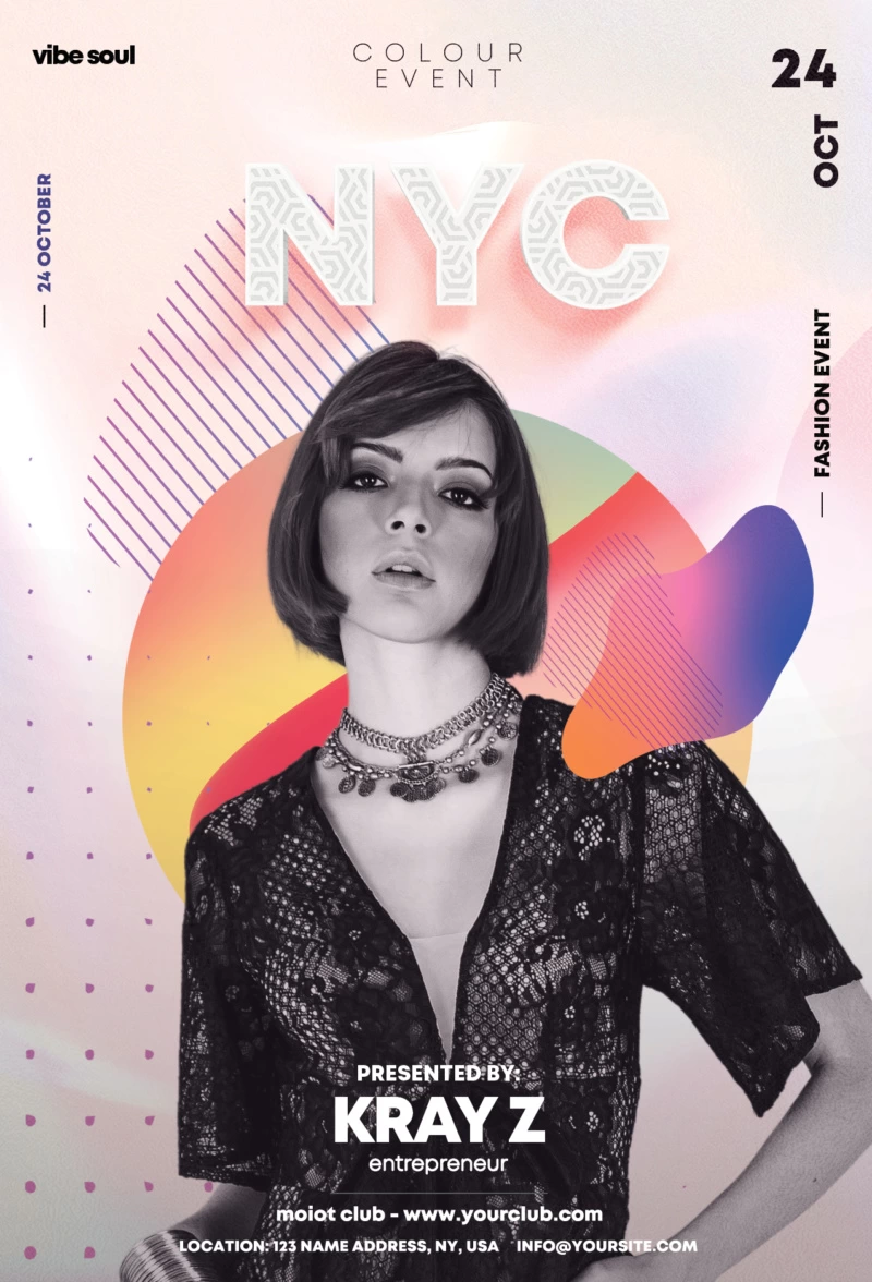 NYC Event PSD Flyer Template
