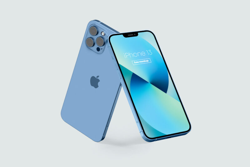 iPhone 13 PRO (All Colors) Free Mockup