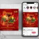 Christmas Sales Event Instagram PSD Templates