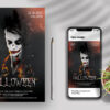 Halloween Joker Night Flyer Template (PSD)