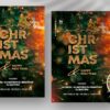 Magic Christmas Vibe Flyer Template (PSD)
