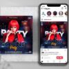 Sound Party Instagram PSD Templates