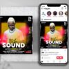 Vibe Sound Instagram PSD Templates